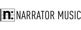 narrator music header logo